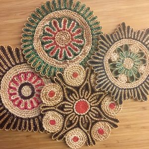 Rattan Trivets/Potholders